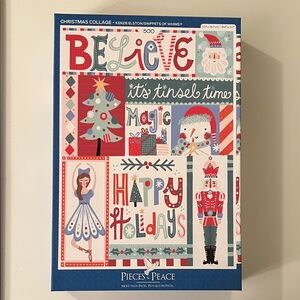 Pieces & Peace - Christmas Collage - 500 piece Puzzle